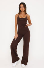 Studio 17 Lila Wide Leg Pants Chocolate