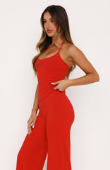 Studio 17 Lila Halter Top Red