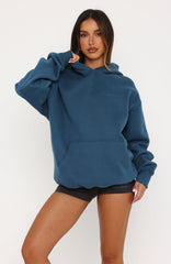 Studio 17 Spencer Oversized Hoodie Teal