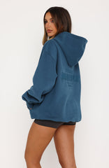 Studio 17 Spencer Oversized Hoodie Teal