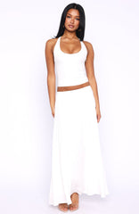 Sunbliss Maxi Skirt White