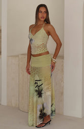 Sundrenched Days Maxi Skirt Tropical Nectar