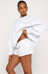 Test Drive Lounge Shorts Grey Marle