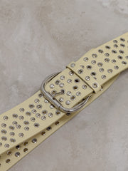 Toto Belt Blonde/Silver