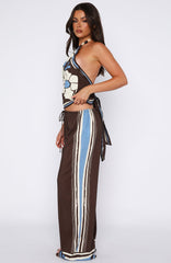 Tropic Muse Pants Cocoa Symphony