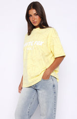 Vol. 1 Oversized Tee Lemon Bow