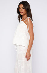 Wander Wild Top White