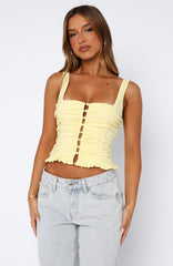 Bare With Me Bustier Lemon