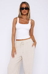 I Can Be Yours Tank Top White