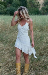 Midnight Run Mini Dress Vintage Cream