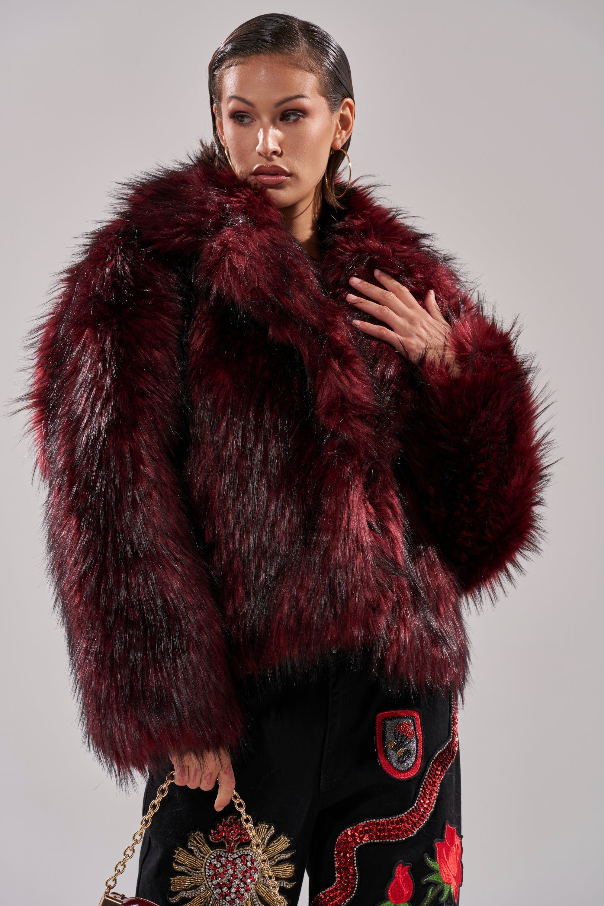 MICHIGAN AVE FAUX FUR