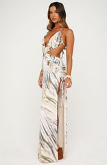 Mariposa Maxi Dress Stonewash