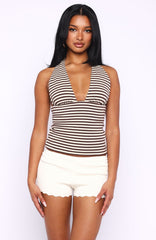 Love You Endlessly Knit Mini Shorts Off White