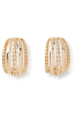 Lune Earrings Gold