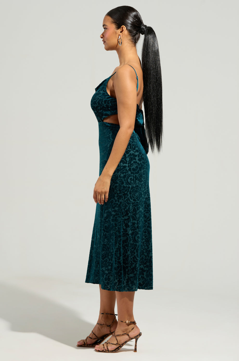 BRING IT MIDI DRESS