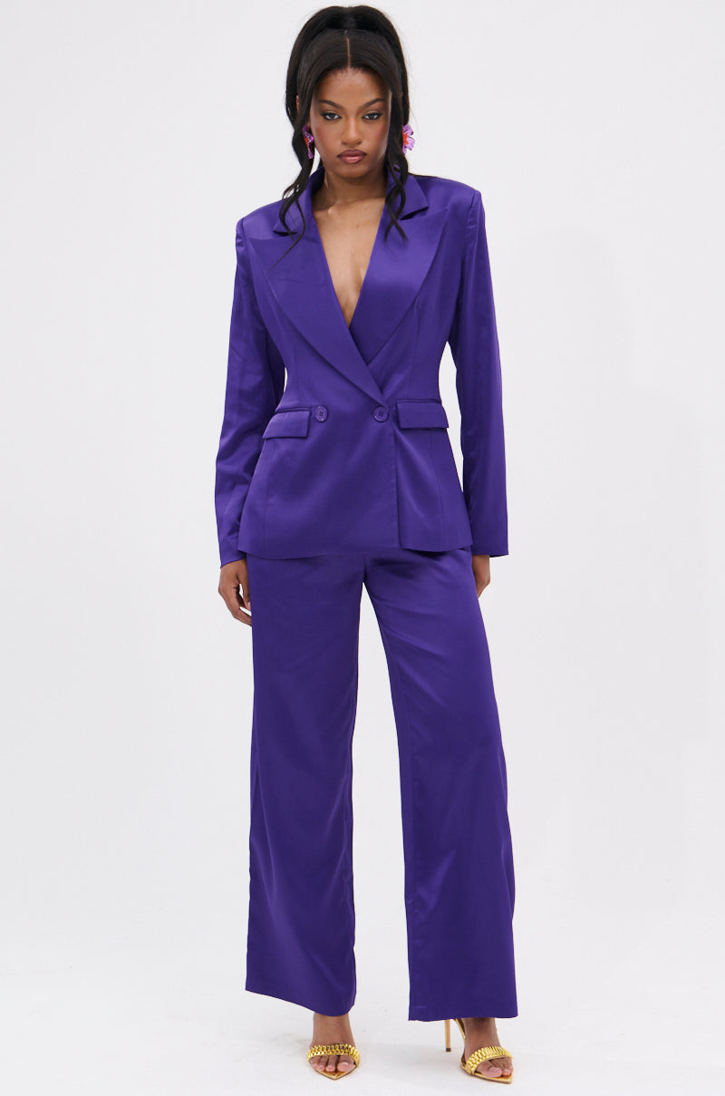 SAY YOU LOVE ME SATIN TROUSER