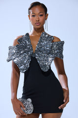 STAR OF THE SHOW MINI DRESS