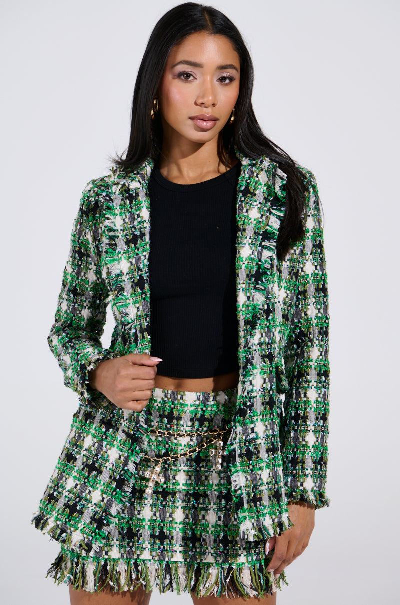 GEORGIA TWEED BLAZER