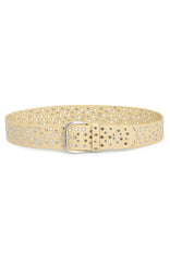 Toto Belt Blonde/Silver