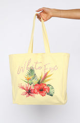 Wild Dreams Tote Bag Lemon