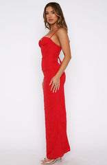 Poppy Dream Maxi Dress Red
