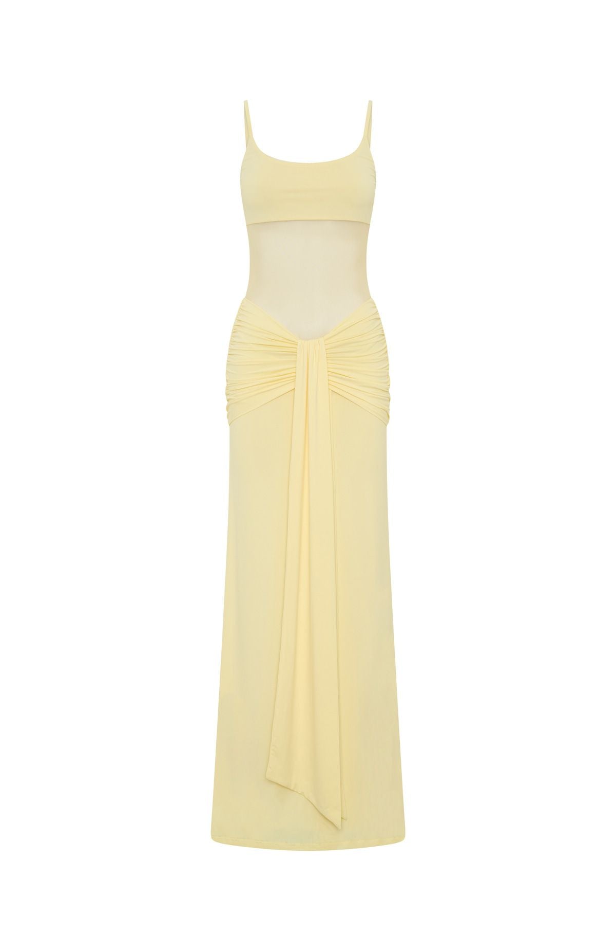 Confetti Skies Maxi Dress Lemon