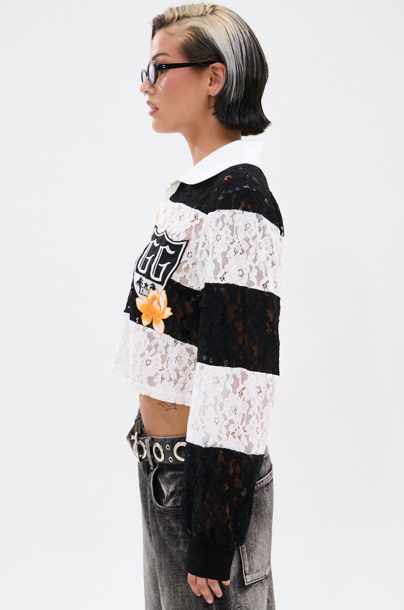 GIVE ME TIME LACE JERSEY