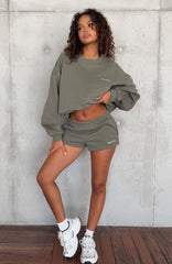 Test Drive Lounge Shorts Khaki