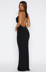 Vacation Time Maxi Dress Black