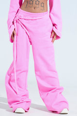 ISSA WIDE LEG JOGGER
