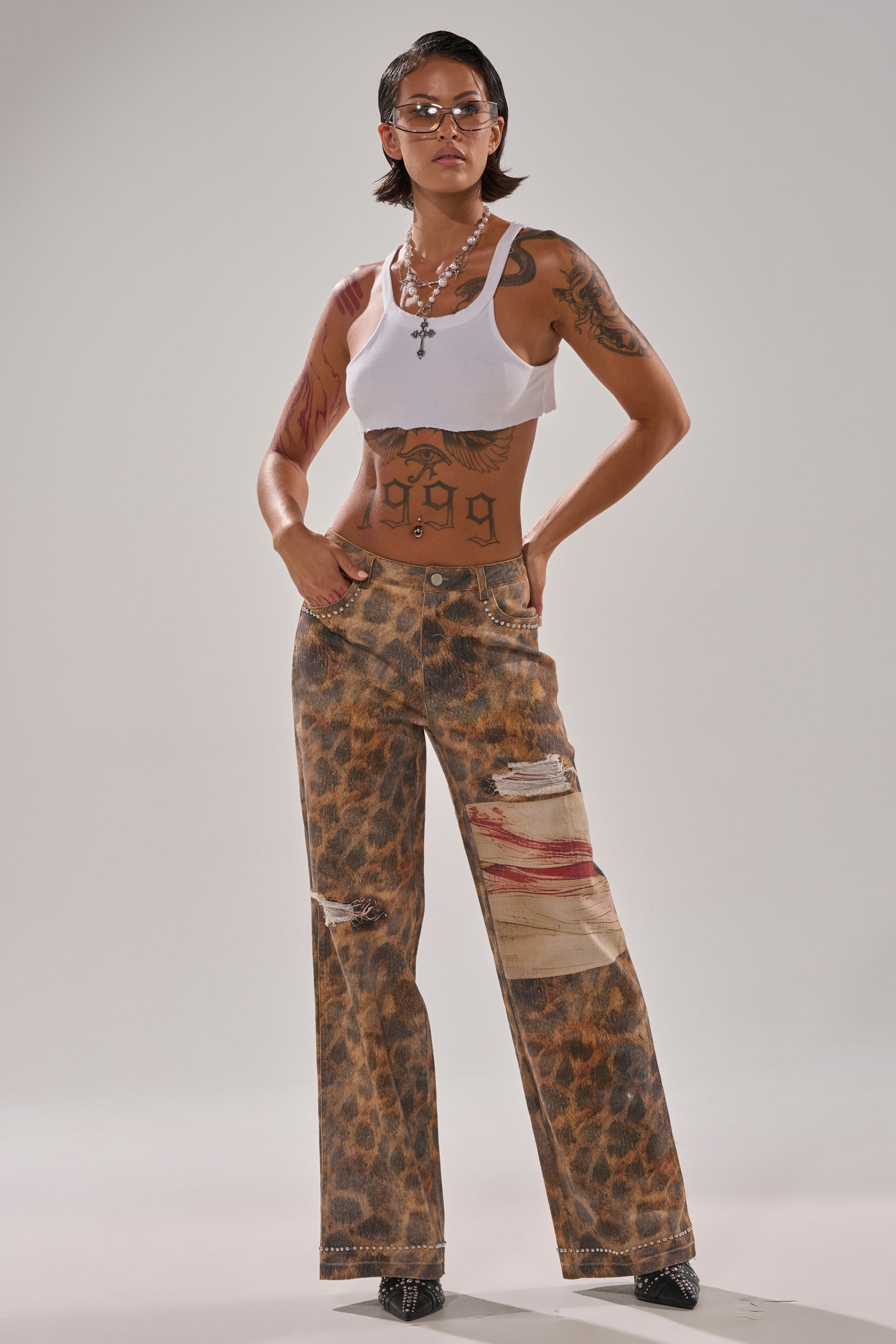 BACK OF MY MIND WIDE LEG DENIM
