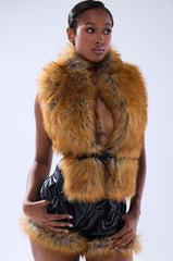 DONT TOUCH OR LOOK FUR BLOUSE