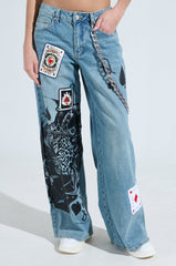 SLEIGHT OF HAND RELAXED JEANS