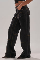 HARDEST TO LOVE WIDE LEG DENIM