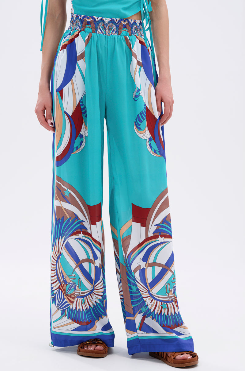 ASHTIN PRINTED PALAZZO PANT