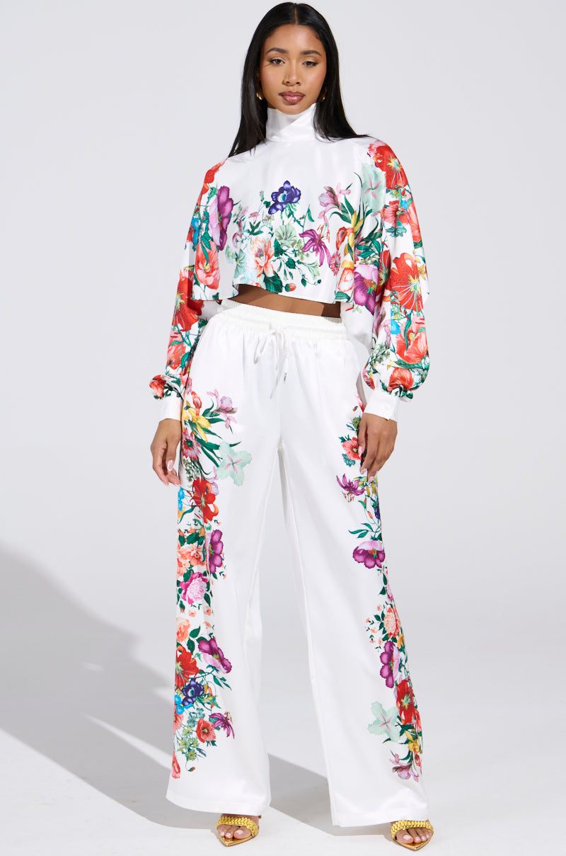 FULL BLOOM STRAIGHT LEG TROUSERS