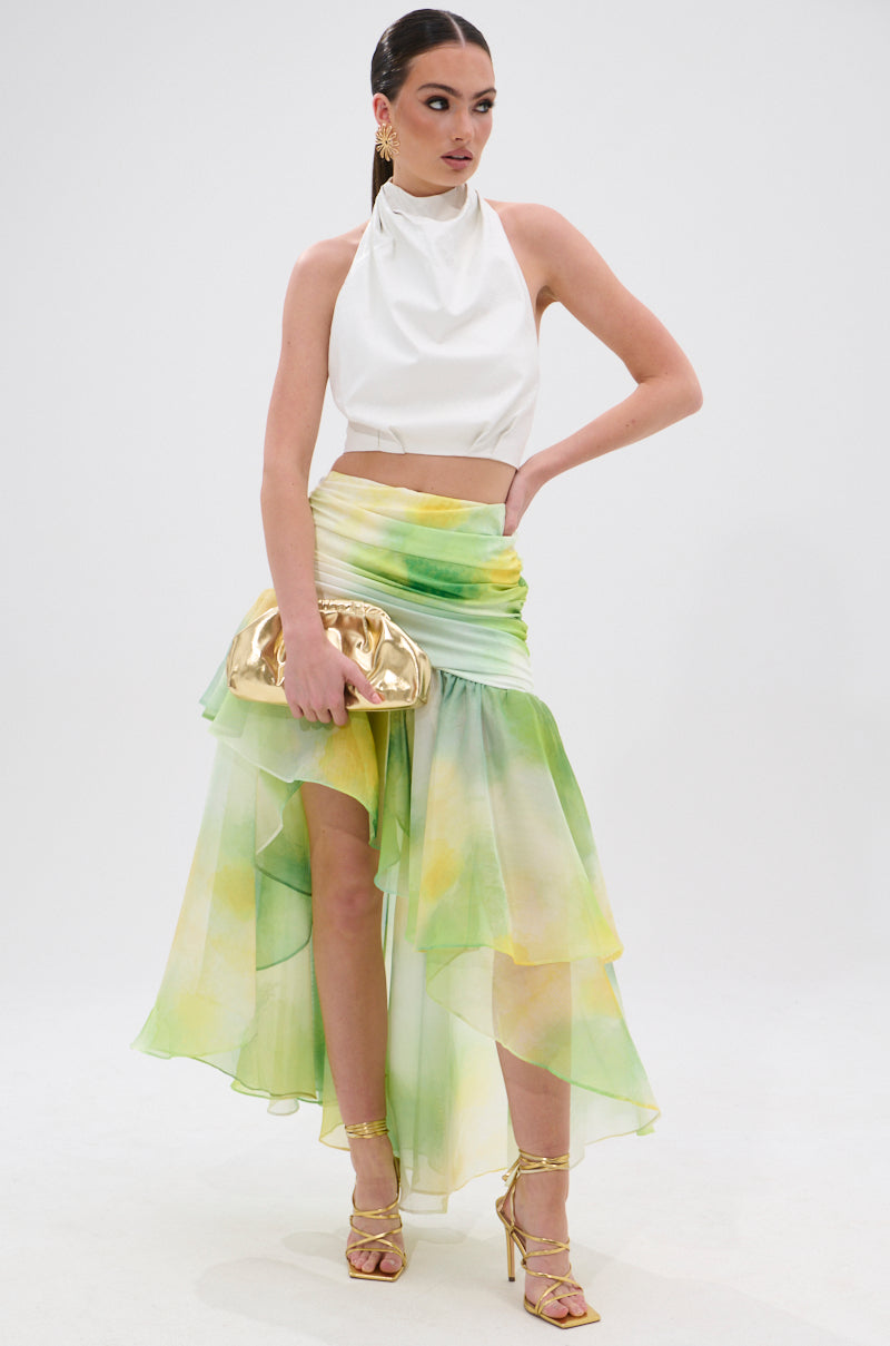 GOING NO WHERE HALTER BLOUSE