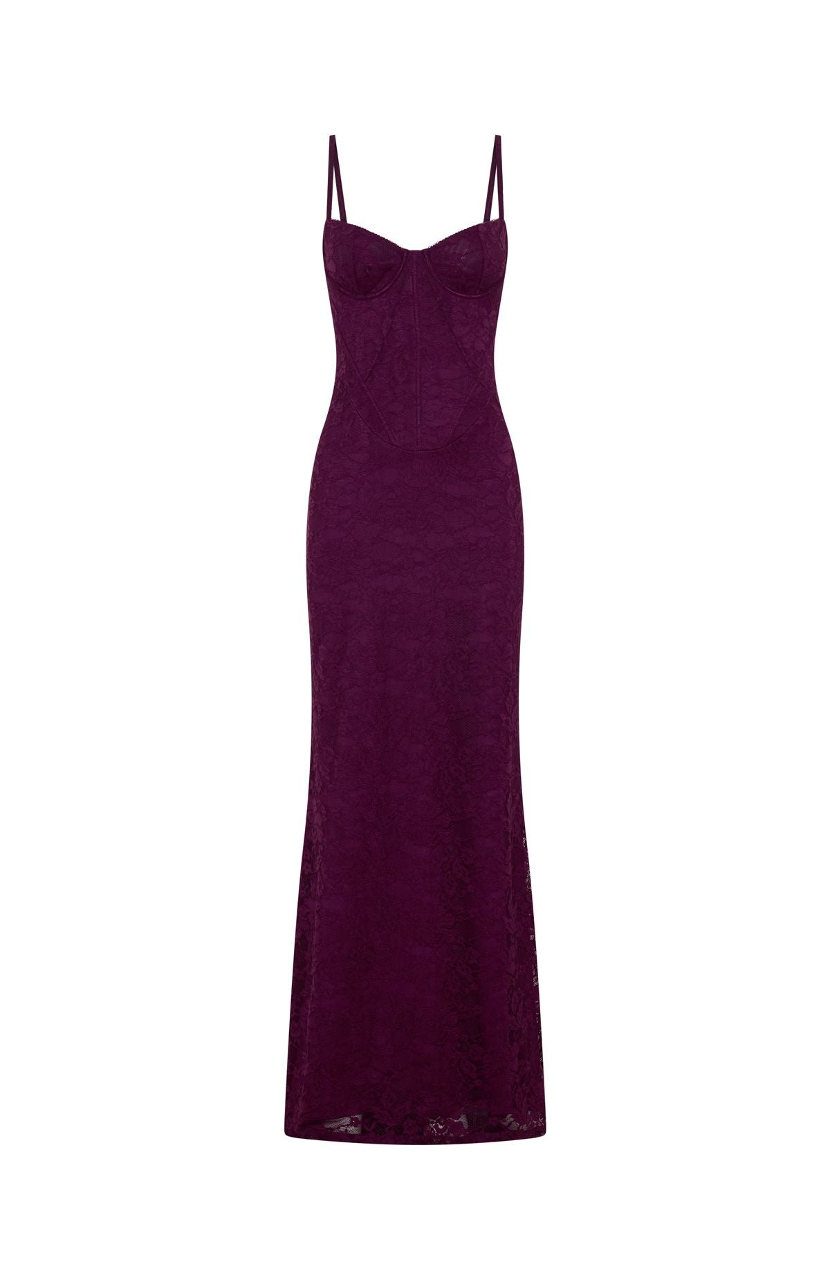 Blossom Belle Maxi Dress Plum