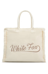 Addyson Beach Tote Bag Cream