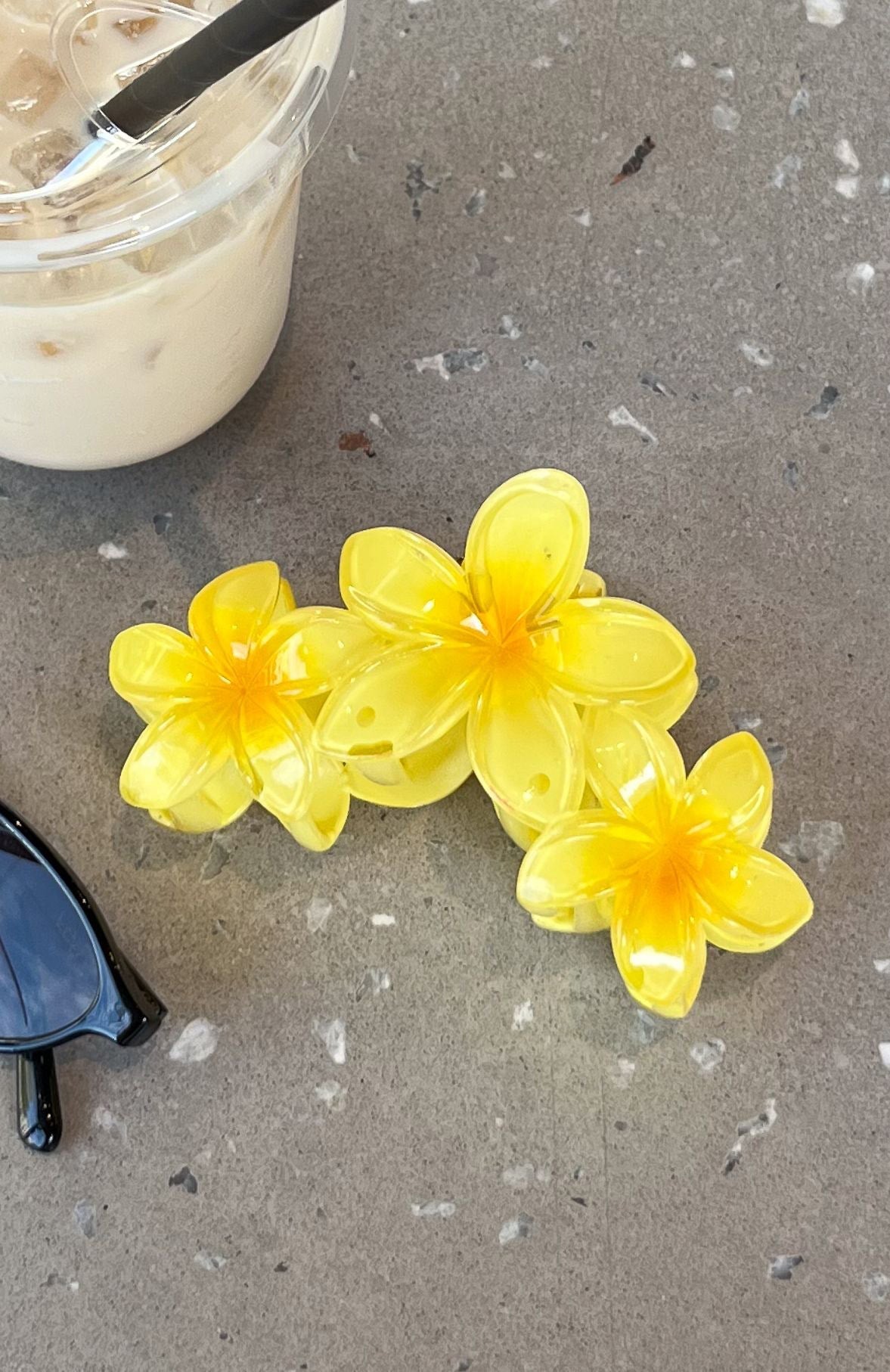 Parker Hair Clip Yellow