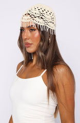 Maja Crochet Hat Cream