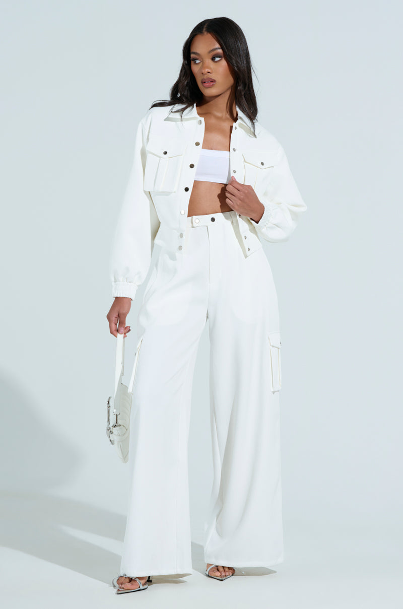 BUTTERCUP CARGO BOMBER IN WHITE