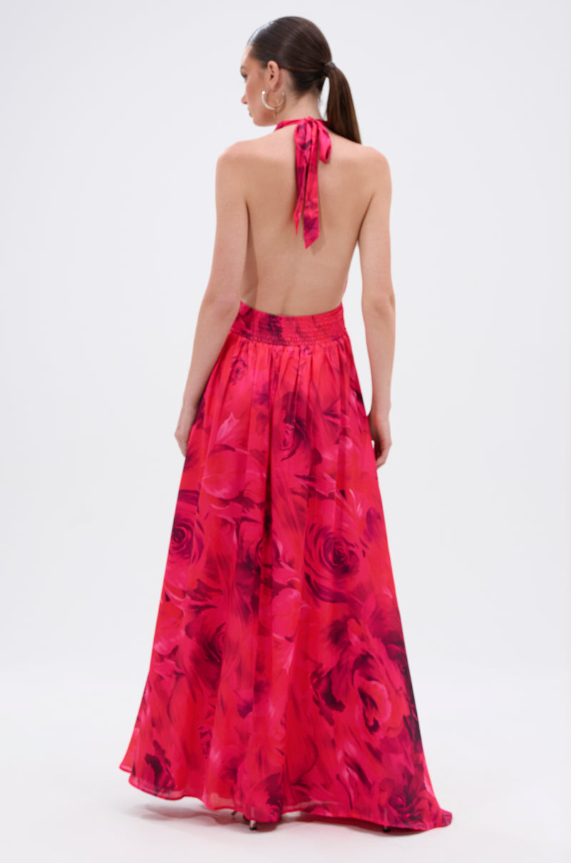 ALL EYES ON ME CUT OUT MAXI DRESS