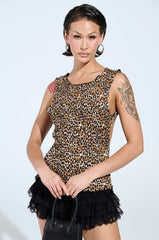 CHOLE OPEN BACK & SMOCKED BODY TOP