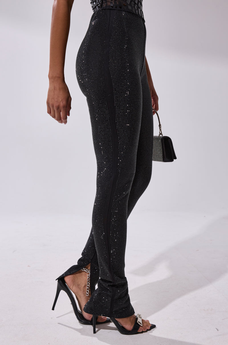 SPARKLE QUEEN RHINESTONE LEGGING