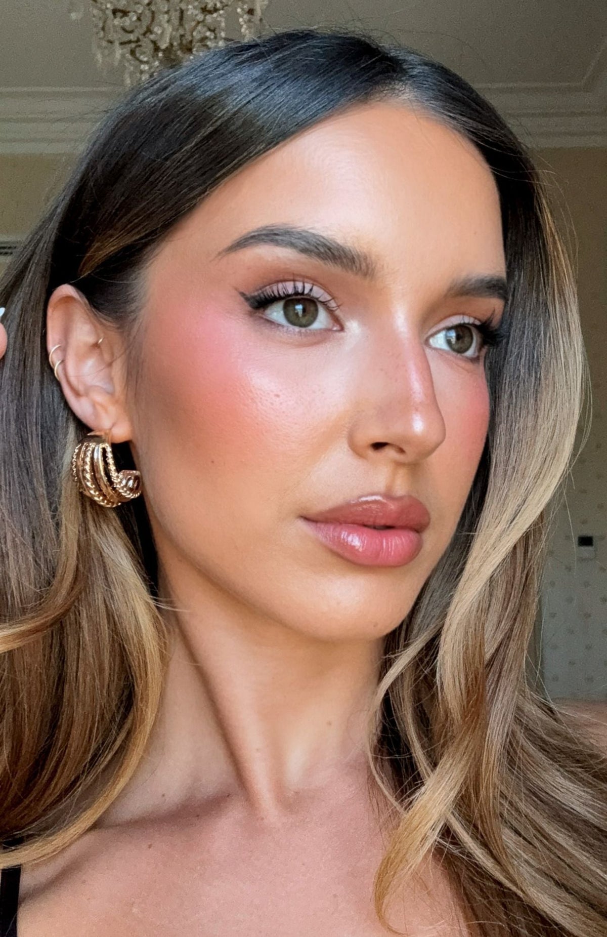 Lune Earrings Gold