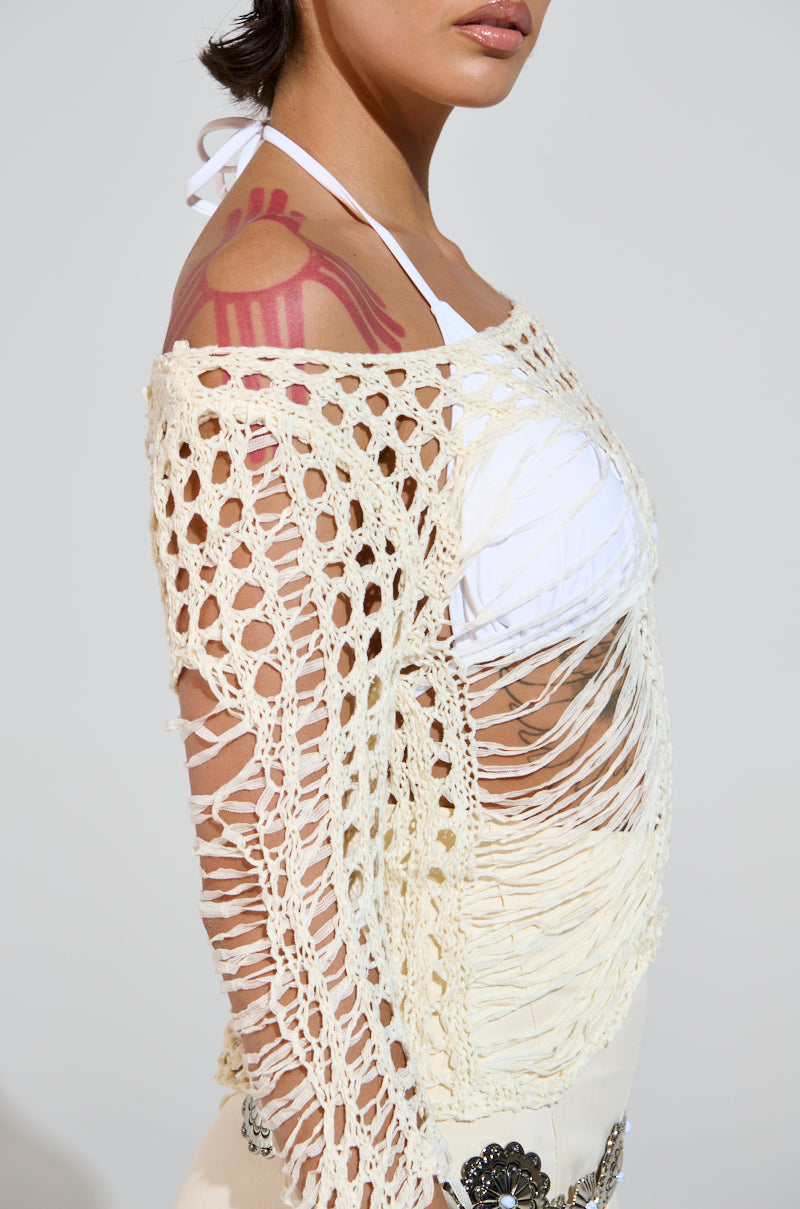 GINA LONG KNIT TOP