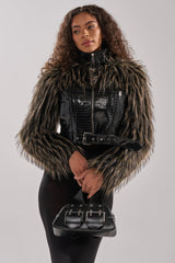 LIGHT IT UP FUR TRIM MOTO