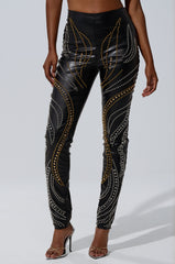 LETS GET FUNKY BEADED LEGGING