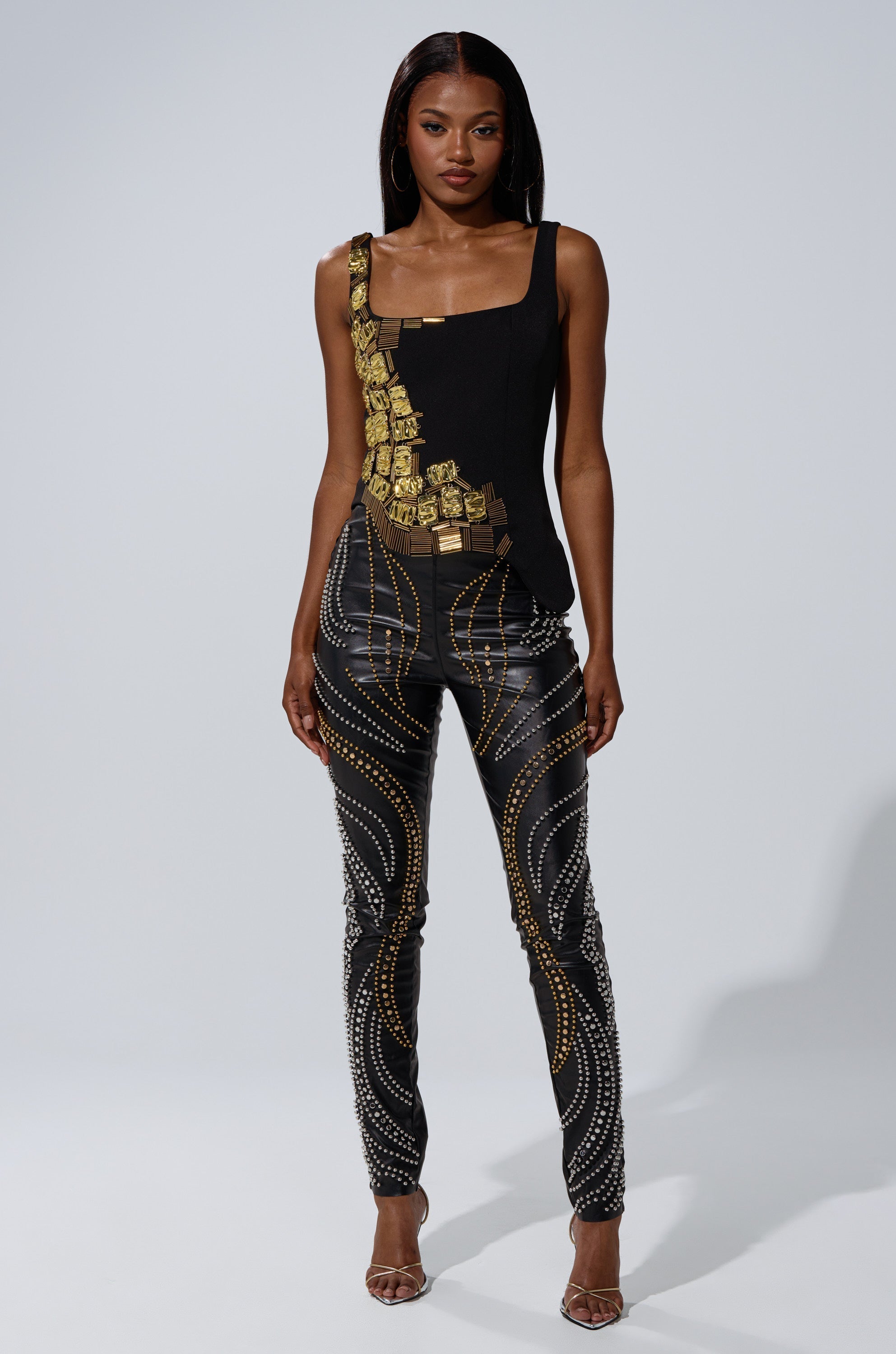 LETS GET FUNKY BEADED LEGGING